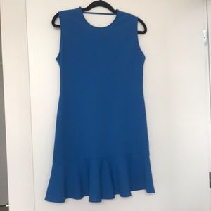 Royal blue dress